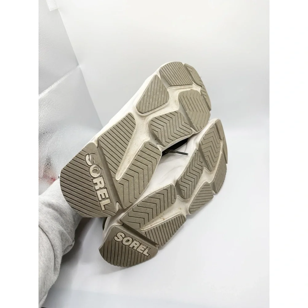 Sorel Womens Kinetic RNEGD Waterproof Sneakers Gray‎